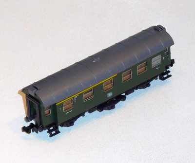 Roco 02251S N Umbauwagen 1./2. Kl., AB3yg-54, 3-achsig, grün, OVP