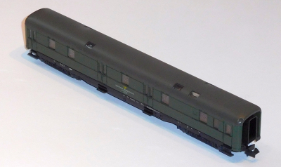 Roco 02270A N Schürzenwagen Bahnpost, DBP, OVP