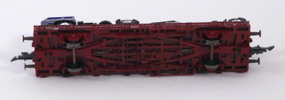 Roco 1907 H0 Rungenwagen mit Zwei LKW Zugmaschinen, DB, OVP
