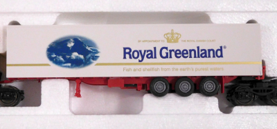 Roco 1924 H0 Road Trailer Pirelli+Greenland, DB