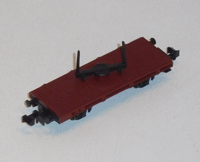 Roco 2300-L N Drehschemelwagen, 2-achsig, braun, OVP