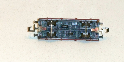 Roco 2300 N Drehschemelwagen, 2-achsig, braun, OVP