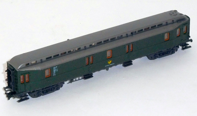 Roco 24219 N Hecht Schnellzug Postwagen, Post4ü 3440, DBP