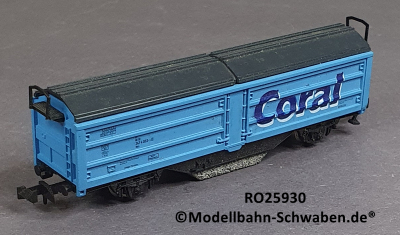 Roco 25930 N Schienenreinigungswagen, Coral, BN: 247 4 063-3, DB