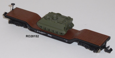 Roco 28152 N Tiefladewagen 3810 US Army mit Panzer M113, OVP