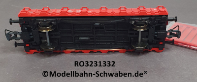 Roco 3231332 H0 Niederbord-/ Rungenwagen, verkehrsrot, BN 323 1 332-0, DB