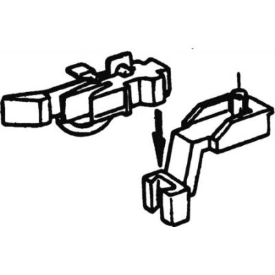 Roco 40281 Kurzkupplungsköpfe mit Vorentkupplung 2 Stk./Pkg.