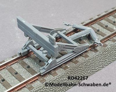 Roco 42267 H0 Prellbock Bausatz mit Holzbohle oder Puffer