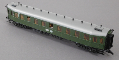 Roco 4289A H0 Schnellzug- / Hechtwagen 2.Kl., 16 029 Esn,DB, OVP