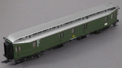 Roco 4293S H0 Post- / Hechtwagen 3937 Post 4Ü, DBP, OVP