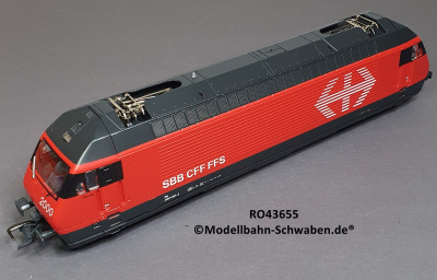 Roco 43655 H0 Elektrolok Re 460 081-3 SBB CFF FFS, DSS, OVP