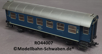 Roco 44007 H0 Umbauwagen, ex B3yge, 2.Kl., blau-grau, TAG