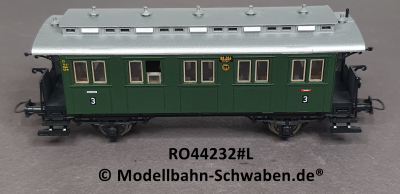Roco 44232 H0 Personenwagen 3. Kl, BN Stuttgart 88 284, DRG