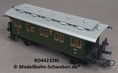 Roco 44232 H0 Personenwagen 3. Kl, BN Stuttgart 88 284, DRG