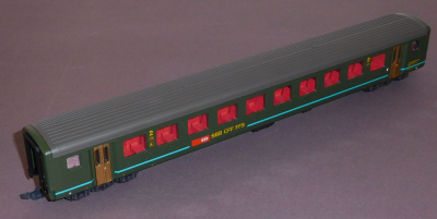 Roco 44323 H0 Schnellzugwagen EW II, 2.Kl., SBB, OVP