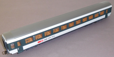 Roco 44472 H0 Schnellzug- / Einheitswagen 2.Kl., SBB, OVP