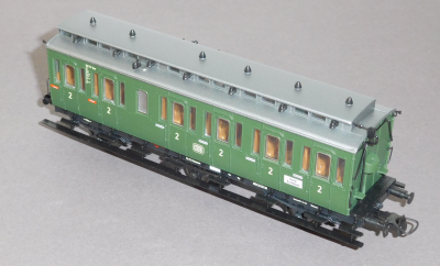 Roco 44514 (44222A) H0 Abteil- / Personenwagen 2.Kl., DB, OVP