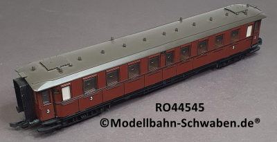Roco 44545 H0 Schnellzugwagen, CCü. 3. Kl., Bel. BN 8331, KWStB