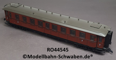 Roco 44545 H0 Schnellzugwagen, CCü. 3. Kl., Bel. BN 8331, KWStB