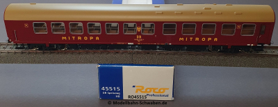 Roco 45515 H0 Speisewagen WRm, Bautzen, DR, OVP