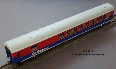 Roco 45516 H0 Speisewagen ZugRestaurant Bahn-Touristik-Express, OVP