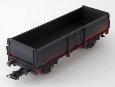 Roco 46010 H0 Offener Güterwagen Bauart E 37, anthrazit, DB, OVP