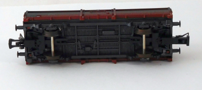 Roco 46010 H0 Offener Güterwagen Bauart E 37, anthrazit, DB, OVP