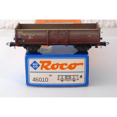 Roco 46010 H0 Offener Güterwagen Bauart E 37, kalkweis, DB, OVP