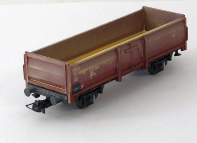Roco 46010 H0 Offener Güterwagen Bauart E 37, kalkweis, DB, OVP