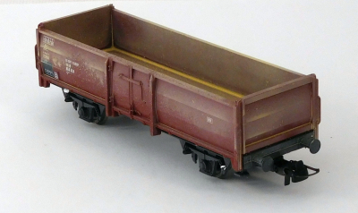 Roco 46010 H0 Offener Güterwagen Bauart E 37, kalkweis, DB, OVP