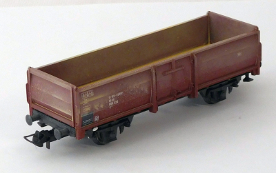 Roco 46010 H0 Offener Güterwagen Bauart E 37, kalkweis, DB, OVP
