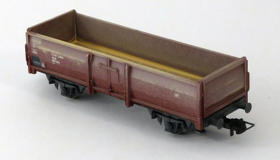 Roco 46010 H0 Offener Güterwagen Bauart E 37, kalkweis, DB, OVP