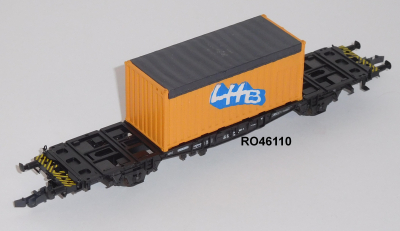 Roco 46110 H0 Containertragwagen LHB, DB, OVP
