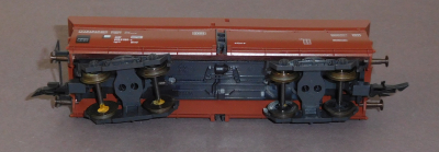 Roco 46242 H0 Selbstentladewagen bel.m.Kohle, Fad, 676 0 260-3, DB, OVP