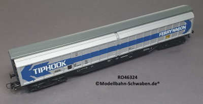 Roco 46324 H0 Schiebewandwagen Tiphook Ferrywagon, DB, OVP