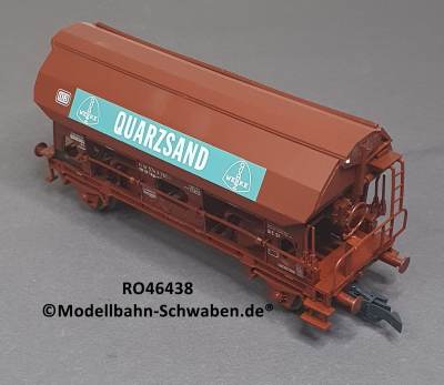 Roco 46438 H0 Selbstentladewagen Quarzsand, DB, OVP