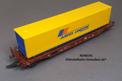 Roco 46576 H0 Containertragwagen Arcus Logistics, DB, OVP