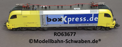 Roco 63677 H0 Dispolok ES64 U2-903 BoxXpress, DSS, DB, OVP