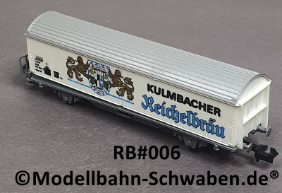 Roco/Baur RB#006 N Bierwagen Werbewagen Kulmbacher Reichelbräu 1:160, OVP
