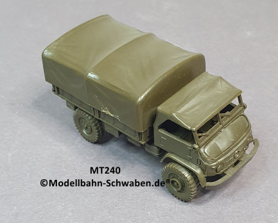 Roco Minitank 240 H0 Unimog Pritsche / Plane BW Roco Minitank 240 H0 Unimog Pritsche / Plane BW