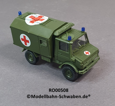 Roco Minitank 508 H0 Unimog U 1300 L SAN, OVP