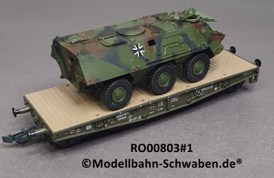 Roco Minitank 803 H0 Schwerlastwagen Rlmmp, m. T Pz Fuchs, EVP