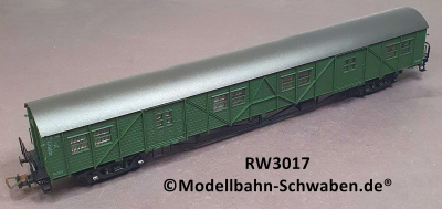 Röwa 3017 H0 Behelfs- / Gepäckwagen, 113 822 Hmb, DB
