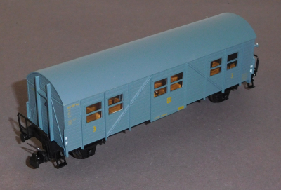 Sachsenmodelle 14219 H0 Behelfspersonenwagen 3.Kl.,Mci 43, 302-087 DRG, OVP