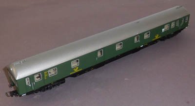 Sachsenmodelle 74696 H0 Bahnpost-Steuerwagen 4mf, EDP, DB, OVP