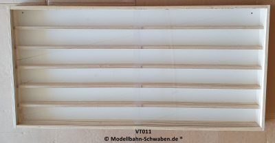 Sammlervitrine, Wand, HxBxT (mm) 540 x 1100 x 80