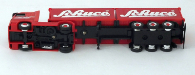 Schuco 22030 H0 1:87 MB Actros Containersattelzug Schuco