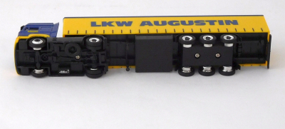 Schuco 22800 H0 1:87 F2000 Gardinenplanensattelzug LKW Augustin