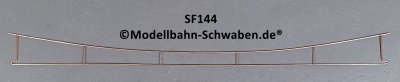 Sommerfeldt #144 H0/H0m DB Fahrdraht, verkupfert, 0,7 x 250mm
