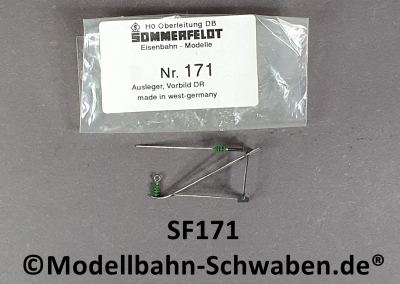 Sommerfeldt #171 H0/H0m DB Ausleger Vorbild DR